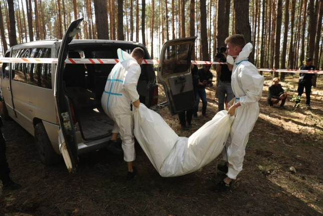 Біля колишніх позицій окупантів на Київщині знайшли тіло ще одного вбитого цивільного