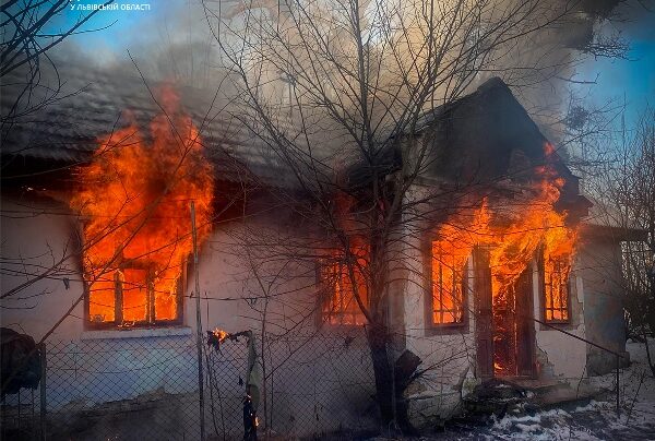 На пожежі на Львівщині загинув чоловік