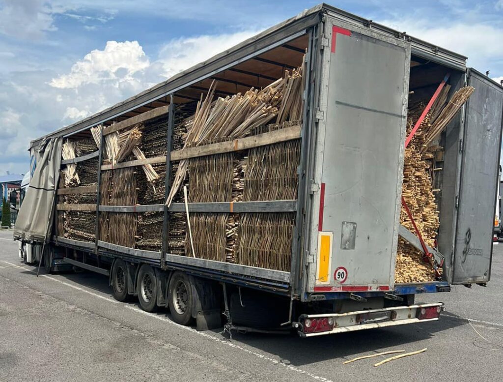 Мешканці Львівщини намагались незаконно вивезти за кордон лісоматеріали