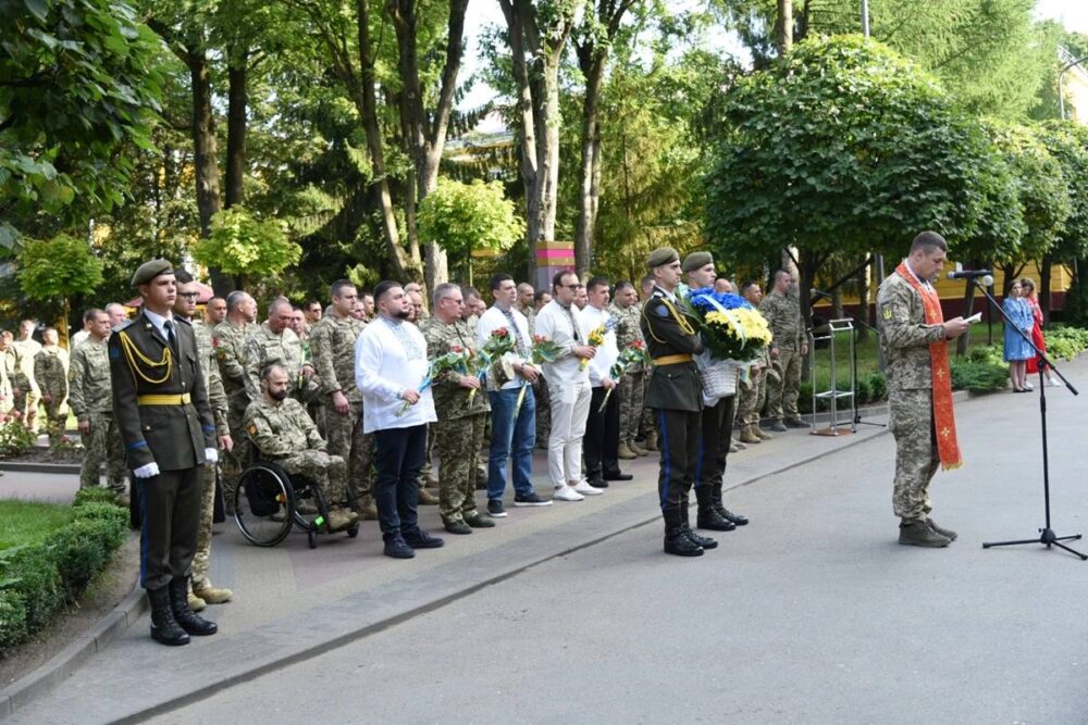 На Львівщині вшанували памʼять загиблих випускників Національної академії сухопутних військ