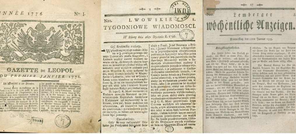 Перші львівські газети 1776–1805 років оцифрували у Польщі