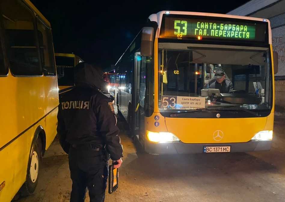 На львівського перевізника склали шість протоколів за порушення