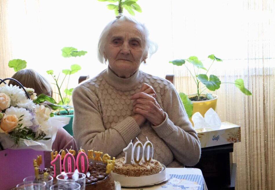 Мешканка Львівщини відзначила 100-літній ювілей