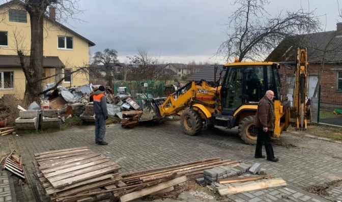 У Львові розпочали підготовчі роботи для відбудови музею Романа Шухевича