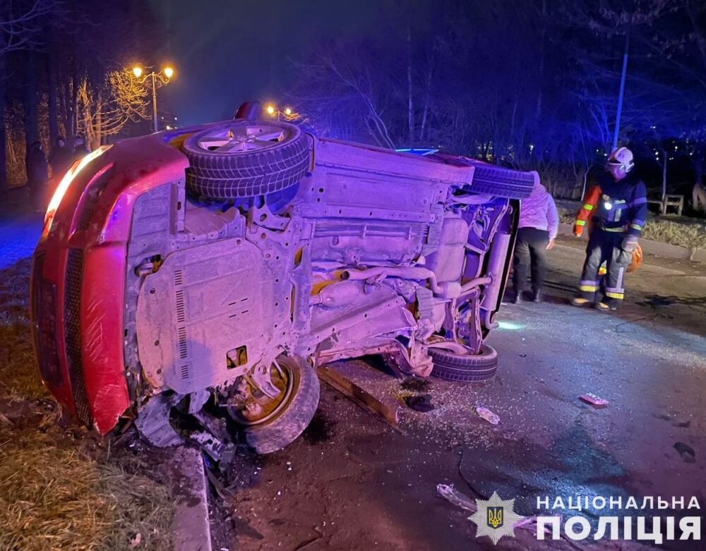 На Львівщині затримали п’яного водія, який скоїв ДТП