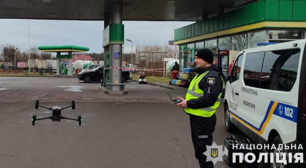 На Львівщині поліція затримала озброєного 25-річного грабіжника АЗС