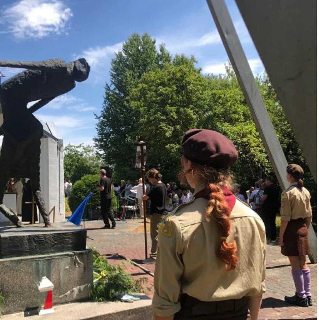 В урочищі Саліна на Львівщині вшанували пам’ять жертв злочинів НКВС
