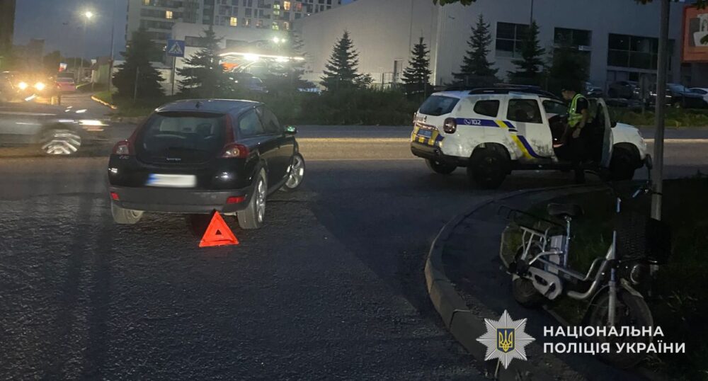Внаслідок аварії у Львові отримав травми 65-річний велосипедист