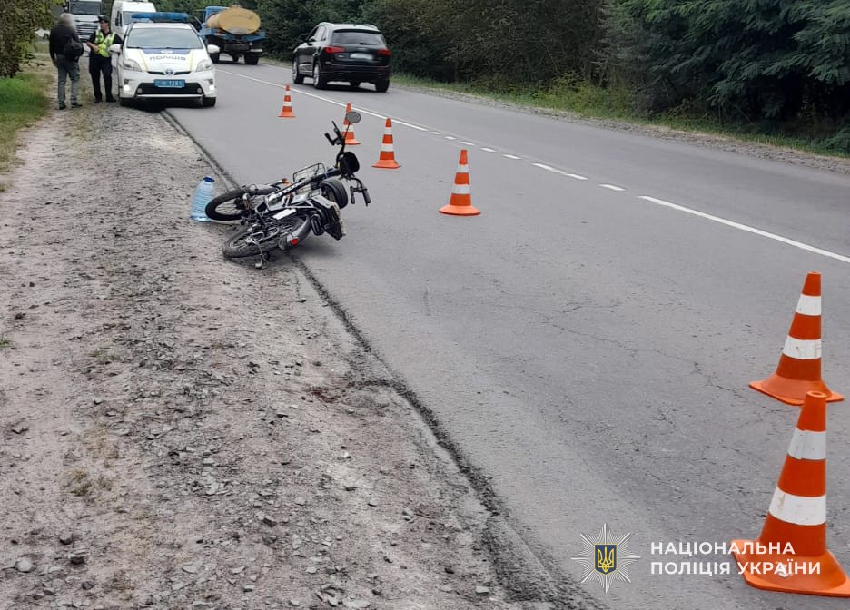Після падіння з електровелосипеда двоє мешканці Львівщини опинилися в лікарні