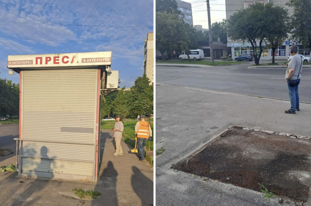 У Львові демонтували ще чотири кіоски “Інтерпрес”