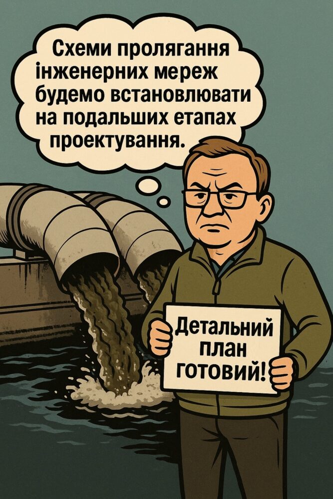 Чого проривають труби у Львові?!  І де схема пролягання інженерних мереж з генплану?