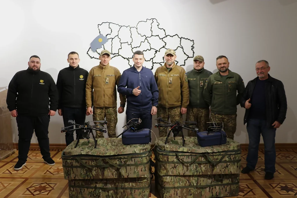 Львівщина передала військовим 4 безпілотні авіаційні комплекси «Didko»