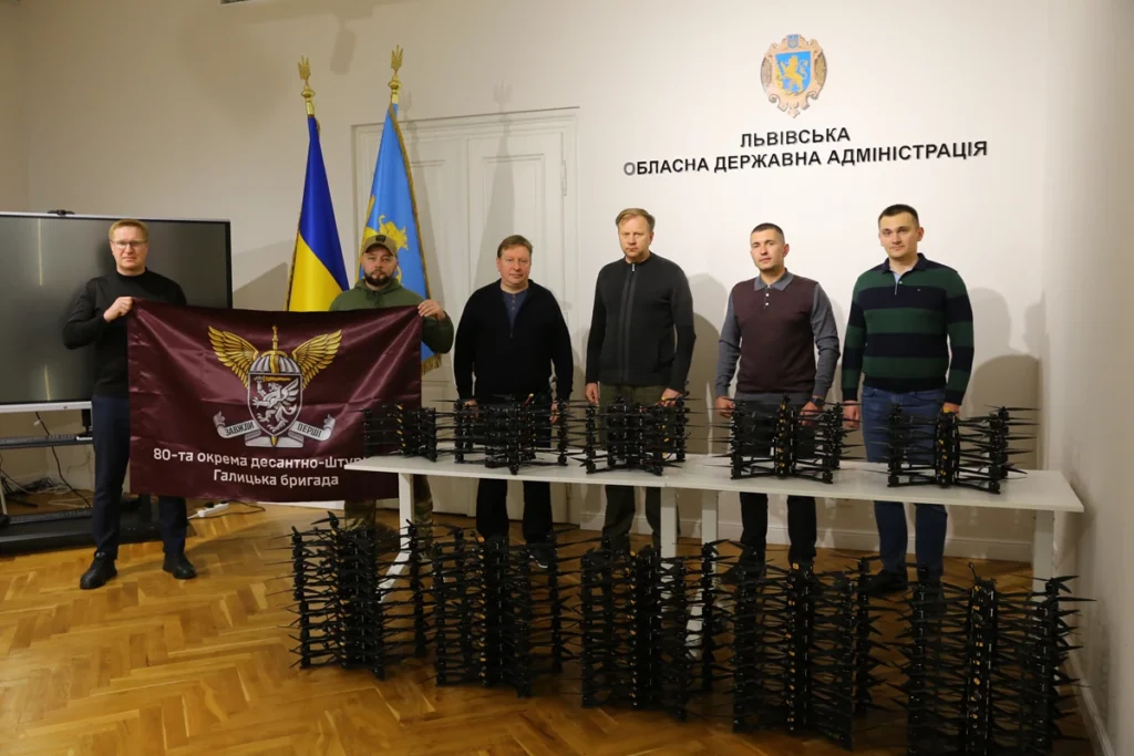 Львівська ОВА профінансувала виготовлення дронів для 80-ї бригади (фото)