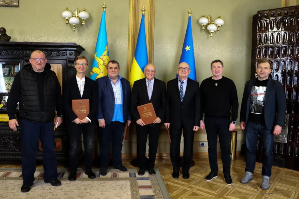 Голова Львівської ОДА відзначив чотирьох шахістів-гросмейстерів за значні досягнення у спорті (фото)