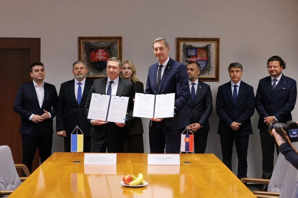 Максим Козицький у Пряшеві підписав Меморандум про економічну та безпекову співпрацю