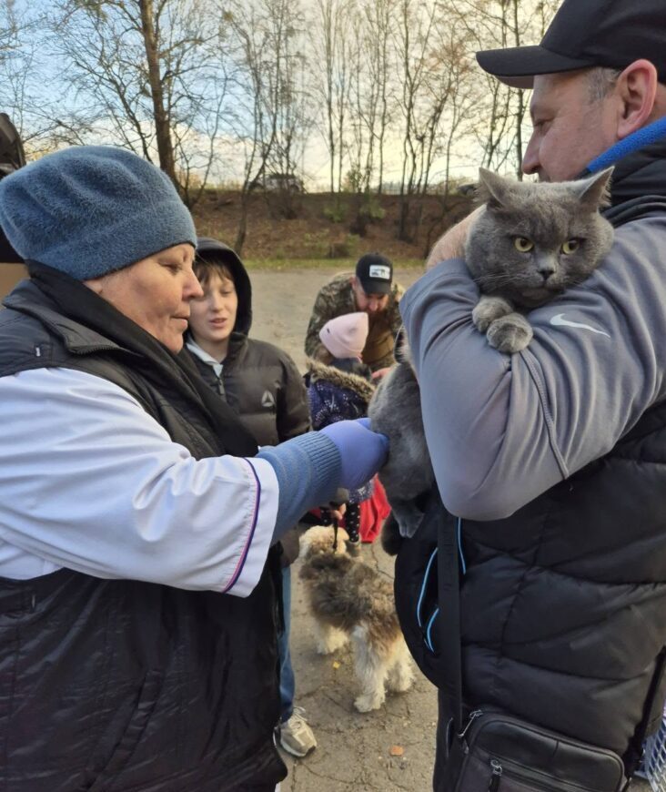 У Снопківському парку Львова відбулася акція безкоштовної вакцинації тварин (фото)