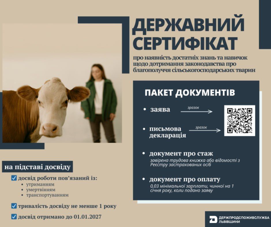 В Україні набудуть чинності вимоги щодо благополуччя тварин