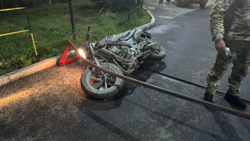 Житель Львівщини на мотоциклі намагався прорватися через кордон на Буковині