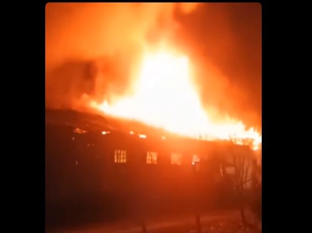 На Львівщині на шахті “Лісова” сталася масштабна пожежа (відео)