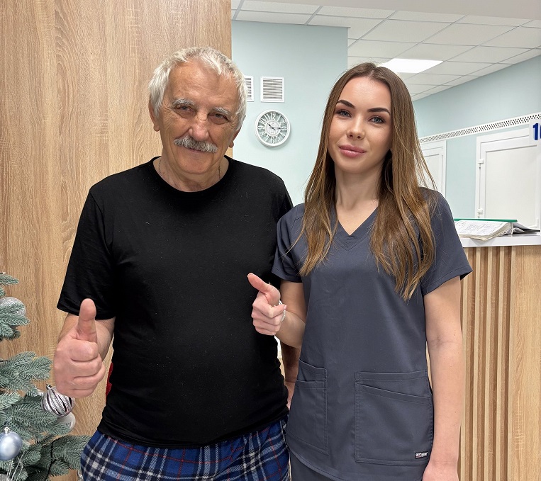 У Львівському обласному госпіталі ветеранів прооперували чоловіка з варикозом, який став небезпечним для життя