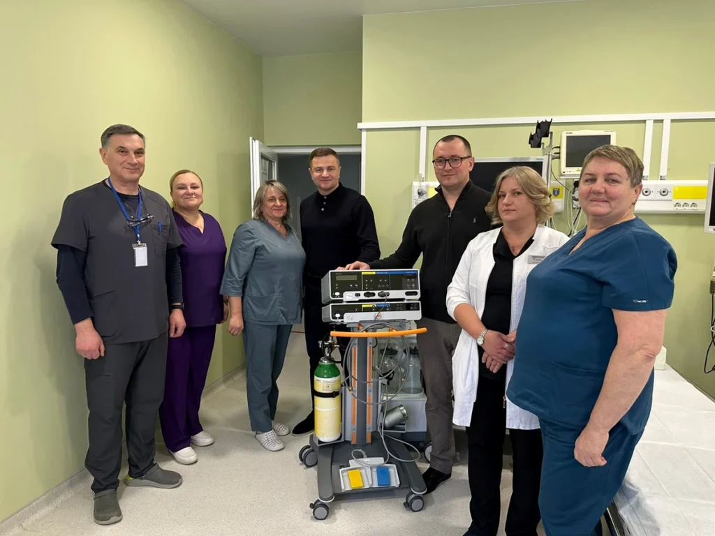 Підберізцівська громада передала Львівському обласному госпіталю інноваційну електрохірургічну систему BOWA