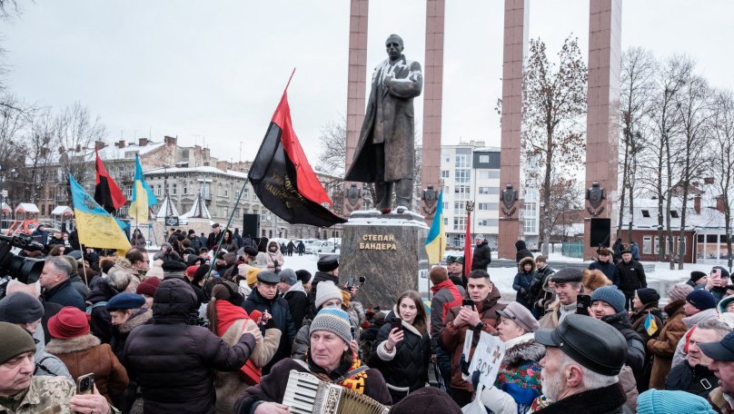 У Львові відзначили 117-ту річницю від дня народження Степана Бандери (фото)