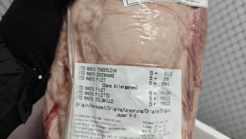 На Львівщині митники виявили контрабанду яловичини з Японії на мільйон гривень