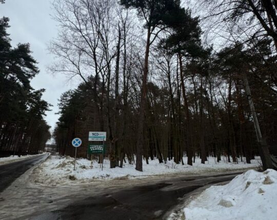 “Це екологічна диверсія”: мешканці Брюховичів виступили проти забудови понад 14 га лісу на Лікарській (фото, відео)