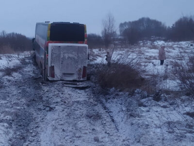 Троє пасажирок травмовані внаслідок ДТП за участі автобуса на трасі «Львів-Луцьк»