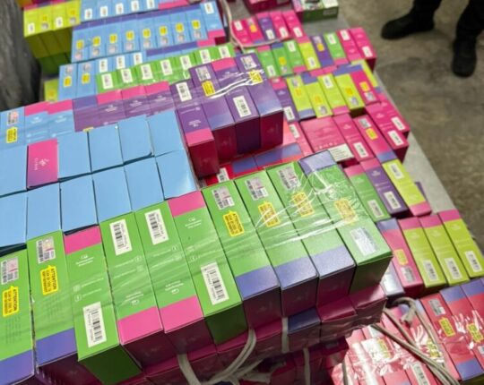 На кордоні львівські митники виявили електронні сигарети на 700 тисяч гривень