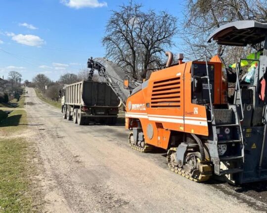 На Львівщині відновили понад 72 тис. м² покриття (фото)