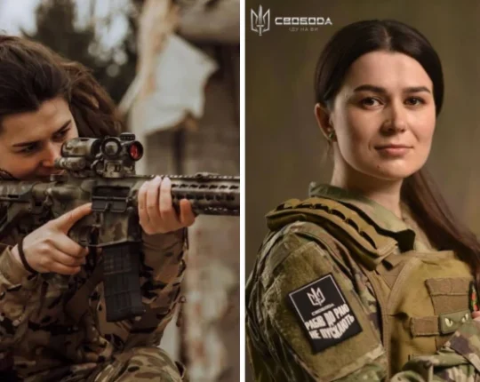 Маргарита Омеляненко із батальйону «Свобода» потрапила в рейтинг УП 100: СИЛА ЖІНОК