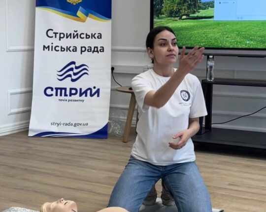 Наталія Матолінець: тренінги з невідкладної допомоги для об’єктів критичної інфраструктури Львівщини — інвестиція в життя