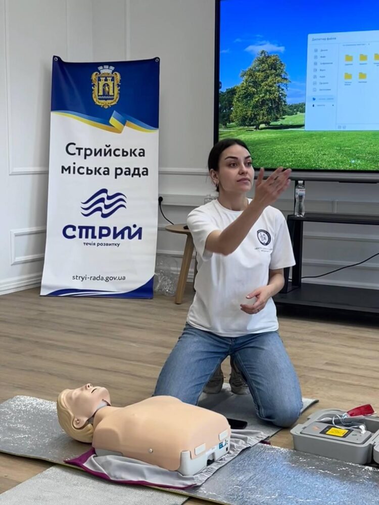 Наталія Матолінець: тренінги з невідкладної допомоги для об’єктів критичної інфраструктури Львівщини — інвестиція в життя