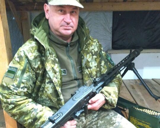 Митник з позивним «ДІД»: мені вже за 60 і кращі роки були на передовій з побратимами