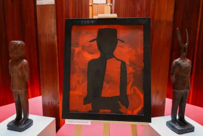 «When the Sky is Silent»: у Раді Європи презентували виставку львівського художника Артура Котика (фото)