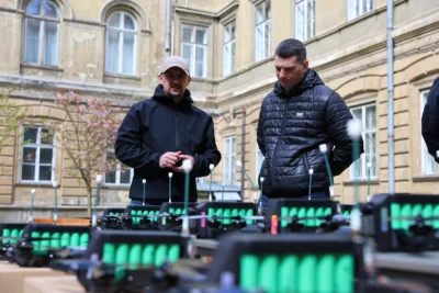 Військовослужбовцям передали партію безпілотників, закуплених за підтримки Львівської ОВА (фото)