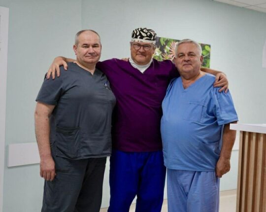 У Львівському обласному госпіталі ветеранів працювала місія пластичних хірургів з Чехії