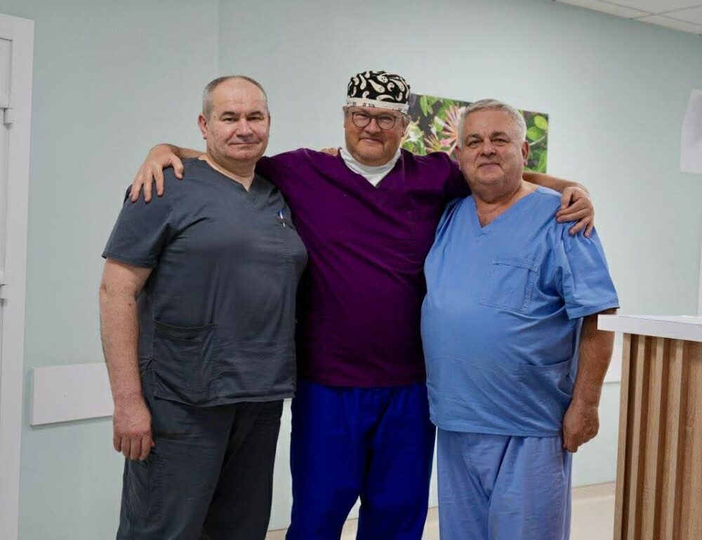 У Львівському обласному госпіталі ветеранів працювала місія пластичних хірургів з Чехії