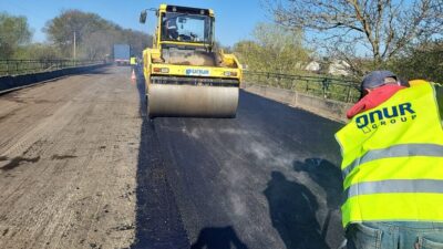 Триває ремонт дороги Т-14-18 між Великою Озиминою та Ралівкою на Львівщині