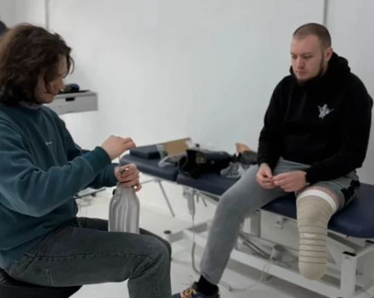 У Львові військовому виготовили протез із використанням 3D-друку