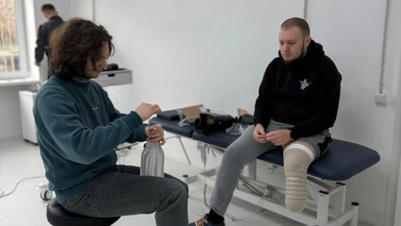 У Львові військовому виготовили протез із використанням 3D-друку