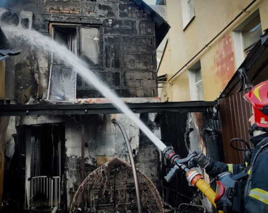 У Львові горів дах житлового будинку