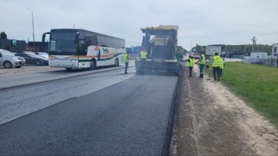 На Західному обході Львова розпочали ремонт аварійних ділянок дороги