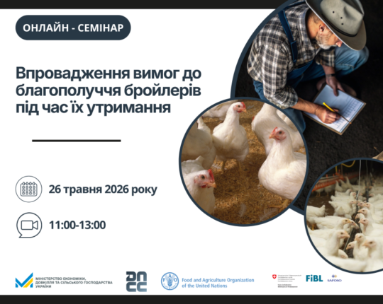 В Україні обговорять впровадження євростандартів із благополуччя бройлерів