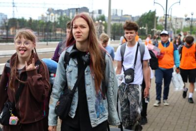 Львівщина прийняла 200 дітей із Сумщини та Харківщини для участі у таборі “Карпатська зміна” (фото, відео)
