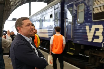 Львівщина зустріла перших учасників «Карпатської зміни» – 200 дітей зі Сумської та Харківської областей (фото)