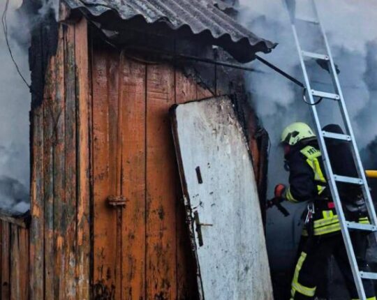 На Львівщині через пожежу в літній кухні загинув 59-річний чоловік