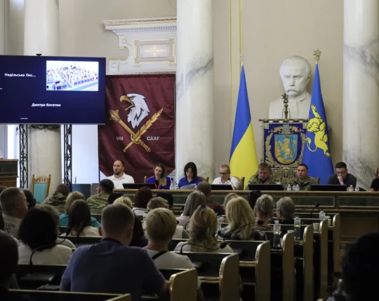 На Львівщині відбулася велика зустріч із родинами безвісти зниклих, полонених та загиблих воїнів 82-ї Буковинської бригади (фото)
