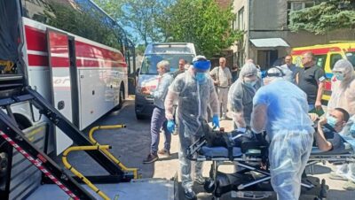 У львівському Центрі екстреної медицини практикували дотримання інфекційного контролю (фото)